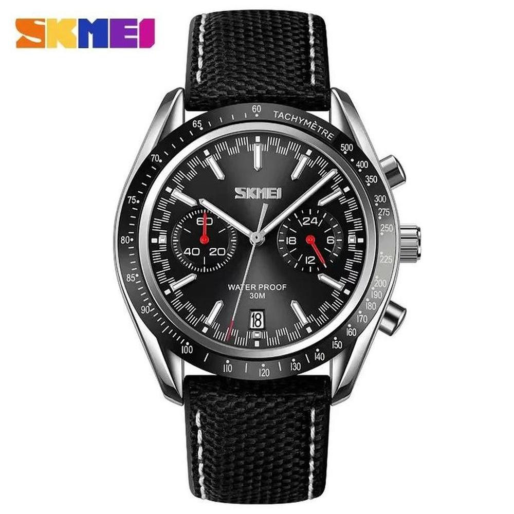 Reloj Skmei 9292 NEGRO CORREA CUERO