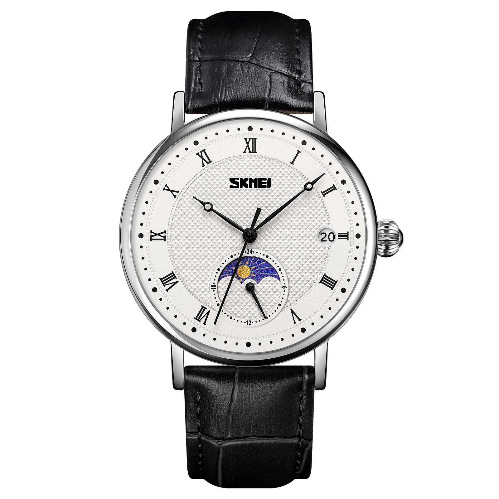 Reloj Skmei 9308 Correa negra de cuero