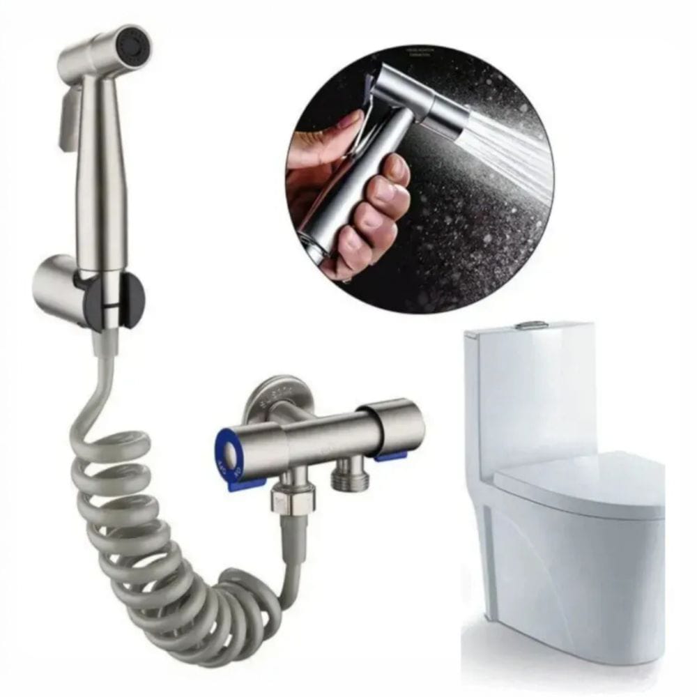 Set Combo Ducha Bide ACERO MATE Completo Acero Inox SS201