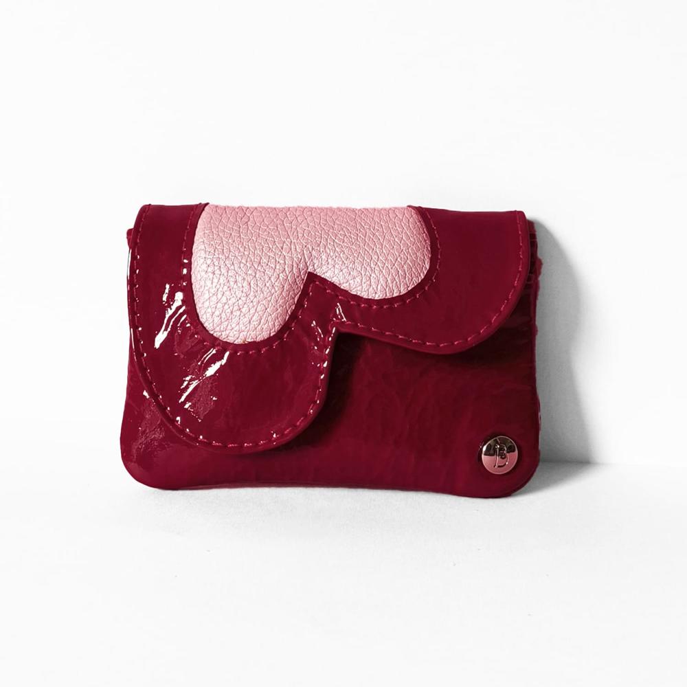 MONEDERO TARJETERO DE CUERO IRISABA AMORETTE