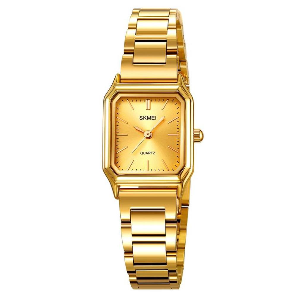 RELOJ SKMEI 2237 DORADO CORREA ACERO PARA MUJER