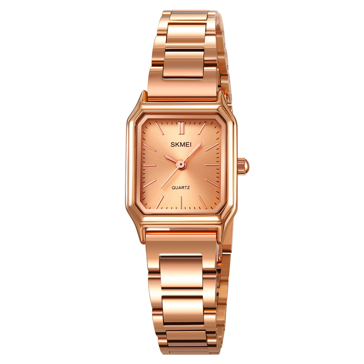 RELOJ SKMEI 2237 ORO ROSA CORREA ACERO PARA MUJER