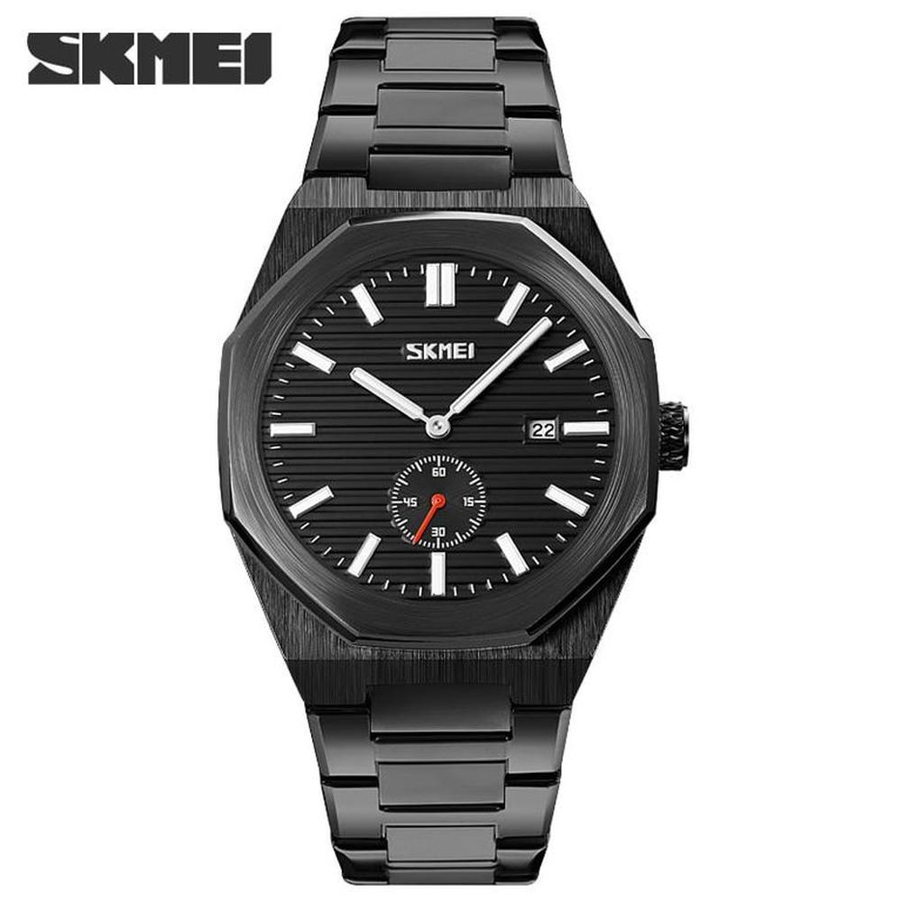 Reloj Skmei 9262 NEGRO analógo correa Acero