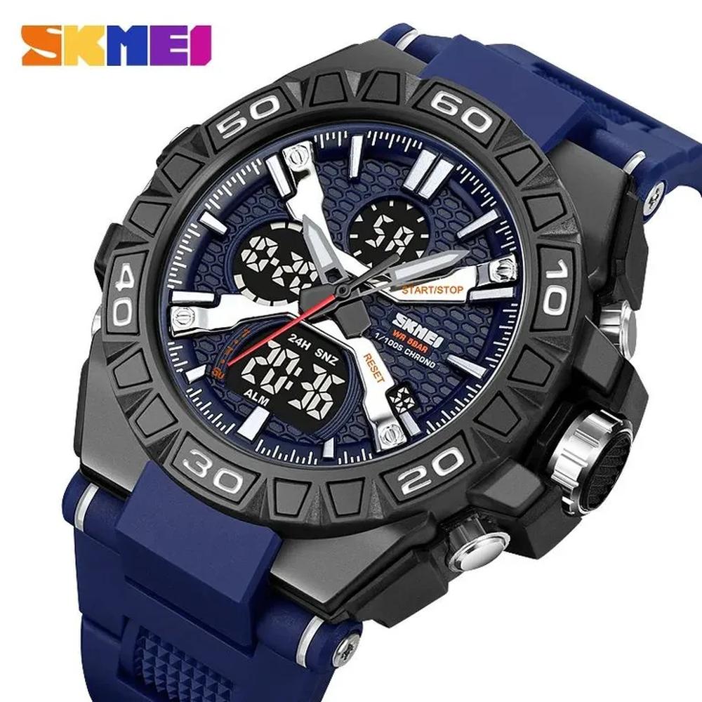 Reloj Skmei 2220 Azul Correa Silicona