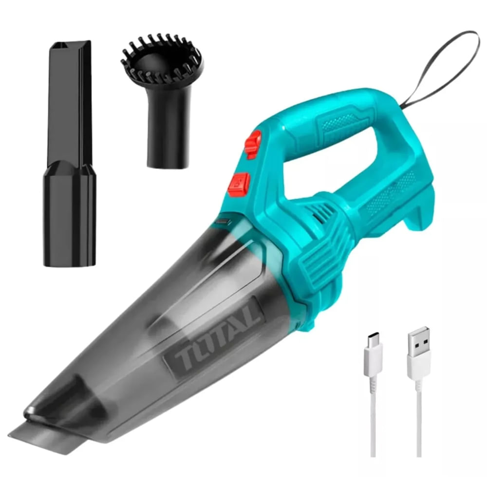 Aspiradora de mano TOTAL TVLI2026 recargable inalambrica 2000mAh