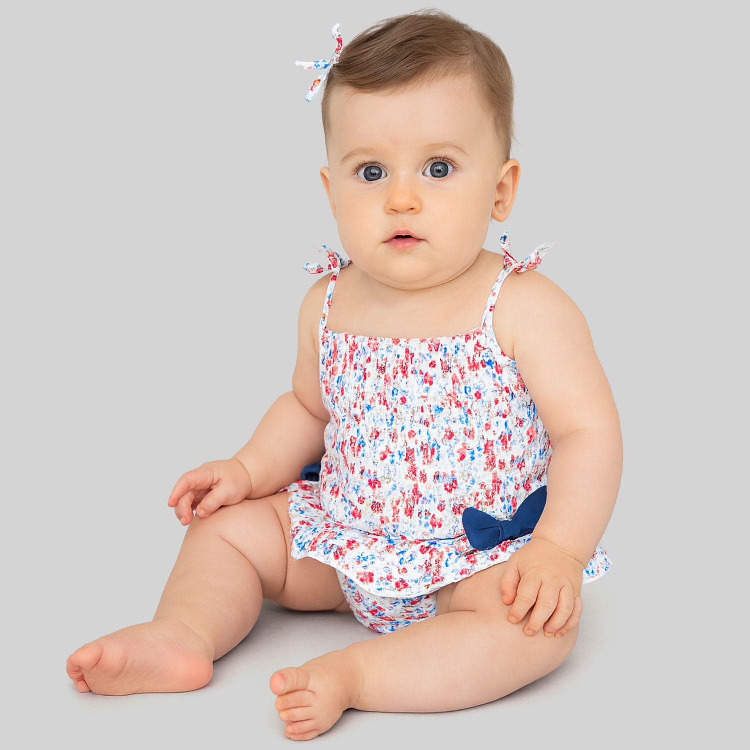 Ropa De Baño Para Bebe Niña Baby Circus Flowers R