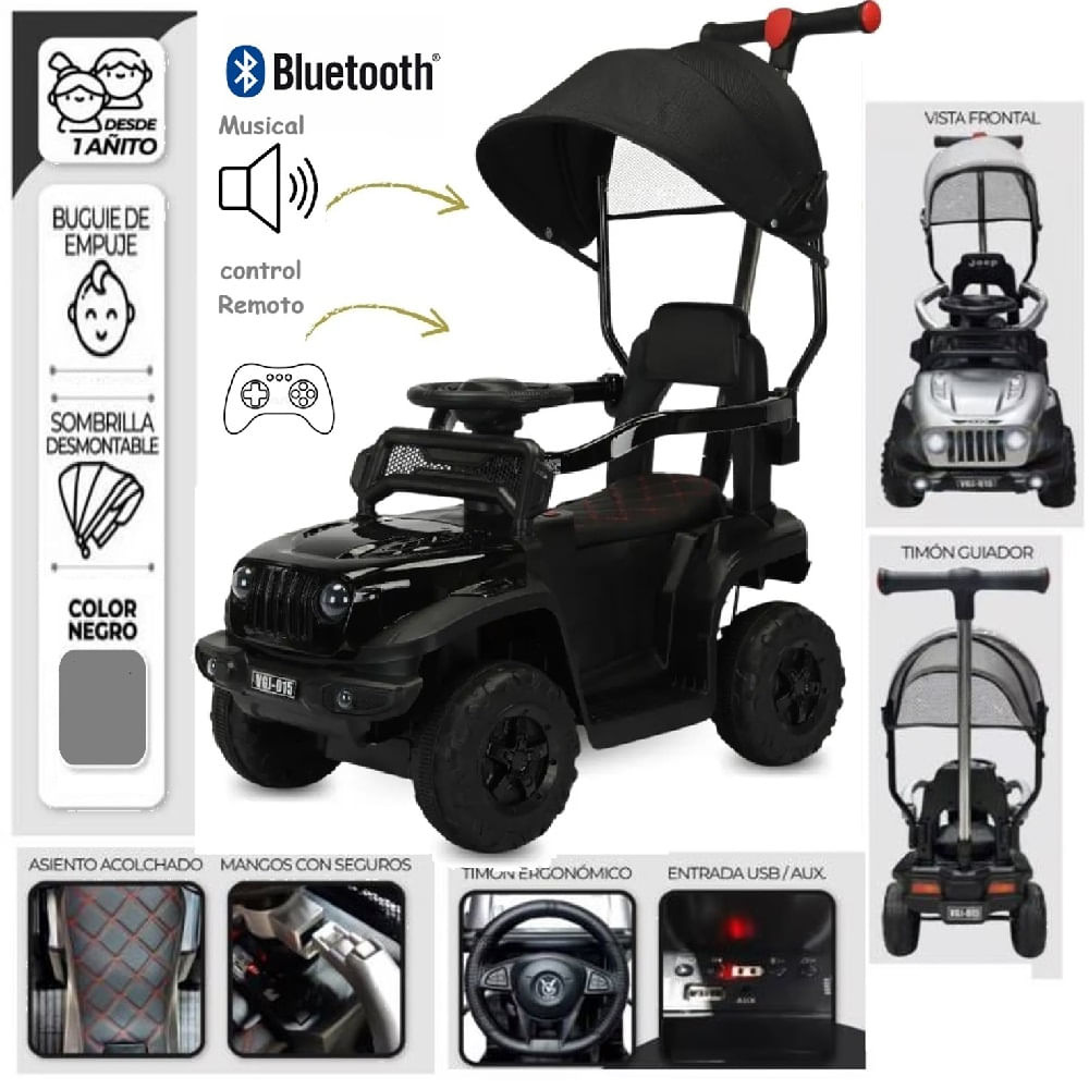 BUGGY JEEP A BATERIA 12 VOLTEOS CON CONTROL AZUL Correpasillo Guiador Buguiea Bateria con bluetooth Sonido y Luces Azul BUGGY JEEP A BATERIA 12 VOLTEOS CON CONTROL AZUL Correpasillo Guiador Buguiea Bateria con bluetooth Sonido y Luces Azul