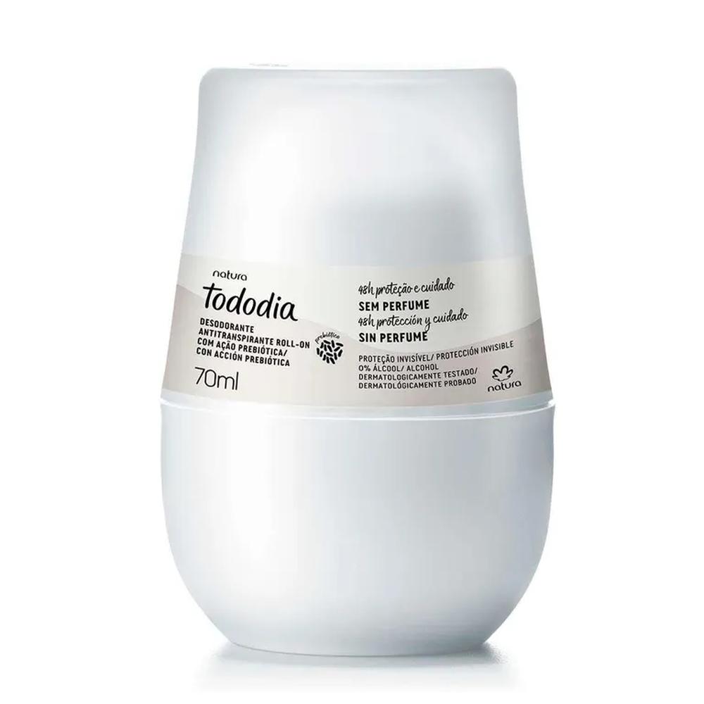 Desodorante roll-on invisible sin perfume Tododia