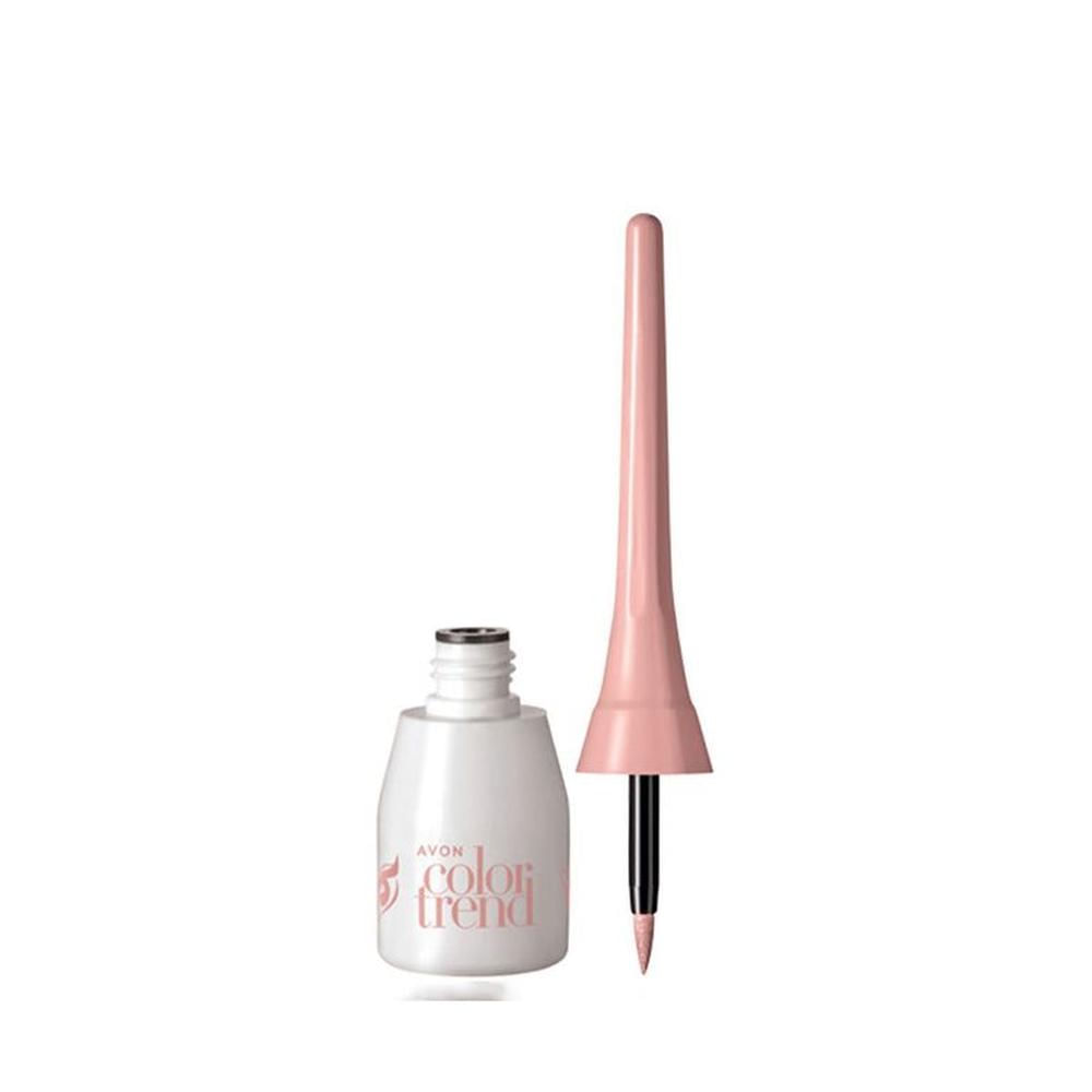 Delineador Líquido Ojos Rosa Pastel Color Trend