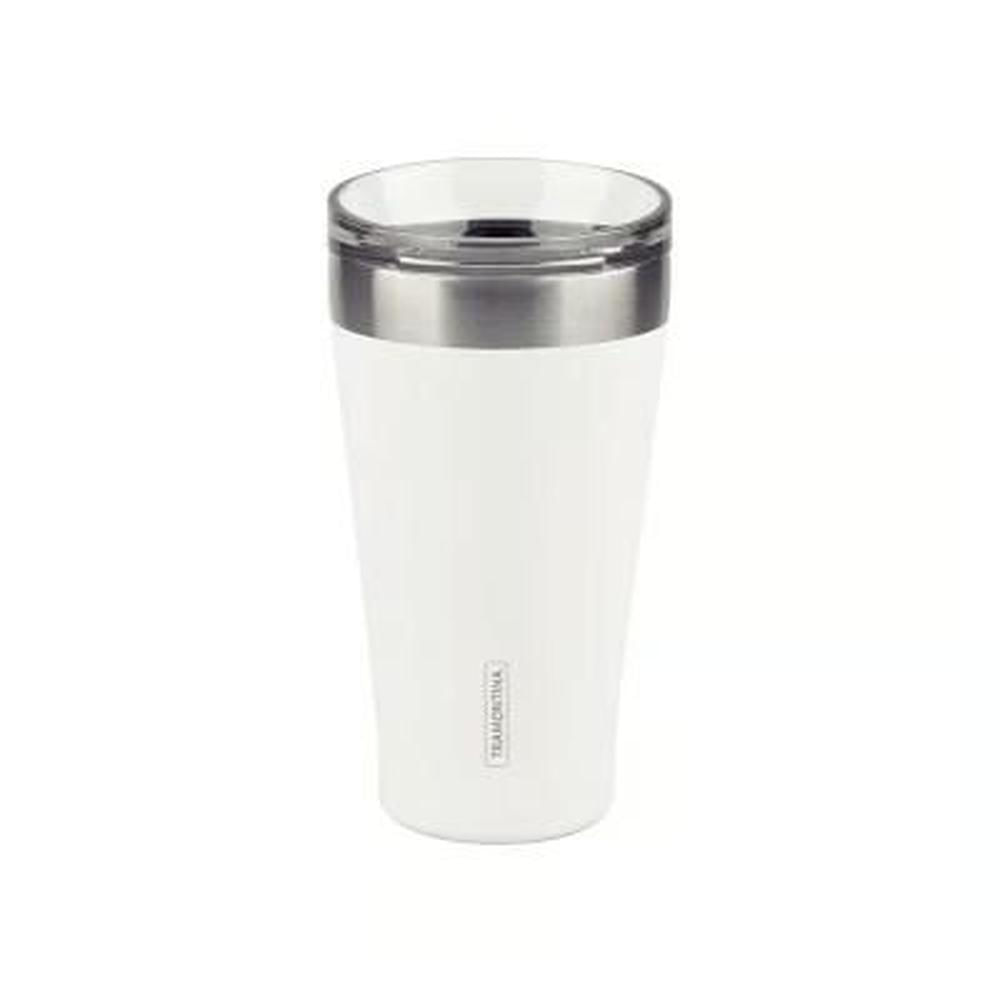 Vaso Térmico con tapa 550 ml Blanco Exata - Tramontina