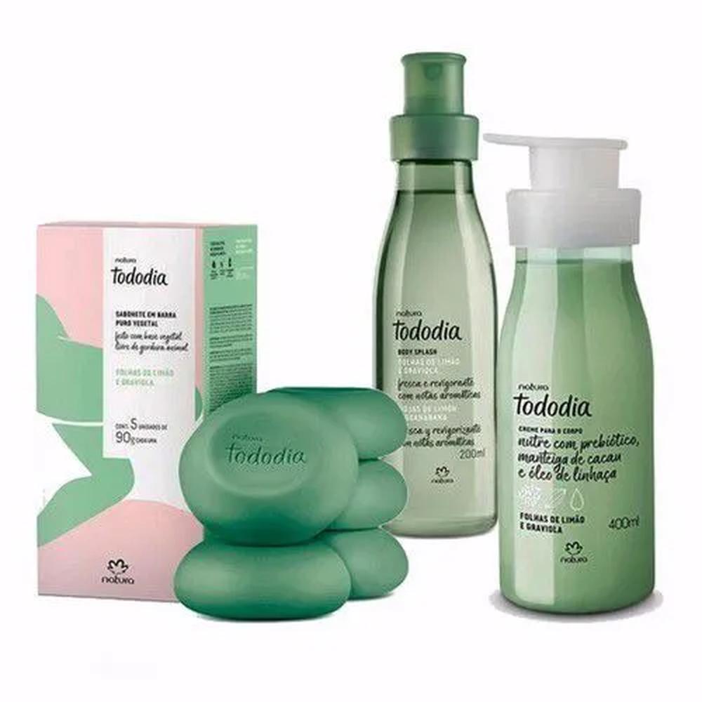 Tododia Hojas de Limón y Guanábana Crema Spray y Jabones