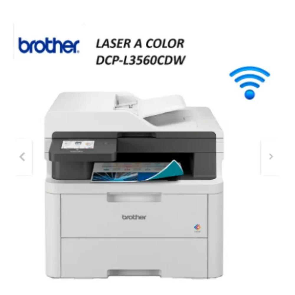 Impresora BROTHER DCP-L3560CDW Wifi Multifuncional Laser color 3560