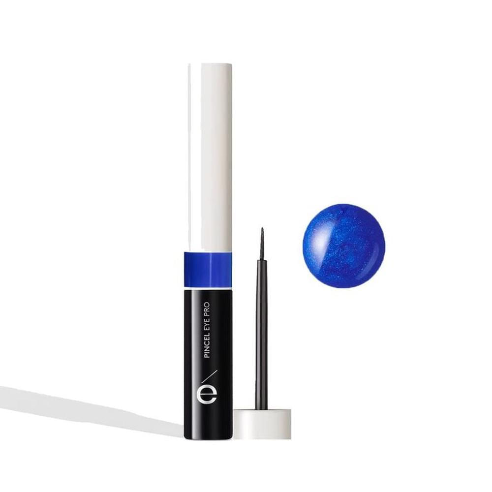 Delineador líquido punta pincel Azul Impactante Ey