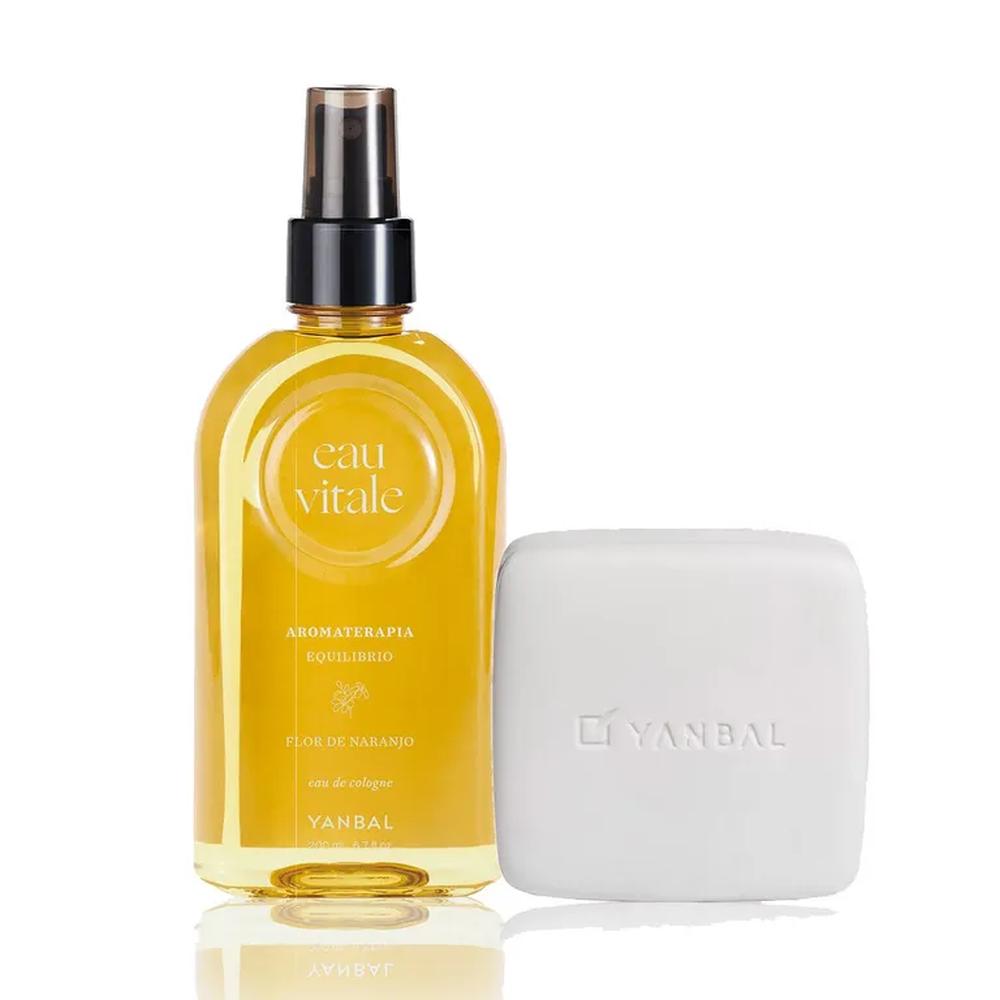 Eau Vitale Flor de Naranjo Colonia Relajante con Jabon en Barra