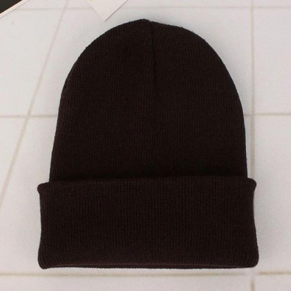Beanie Ceñido Gorro Unisex - Marron