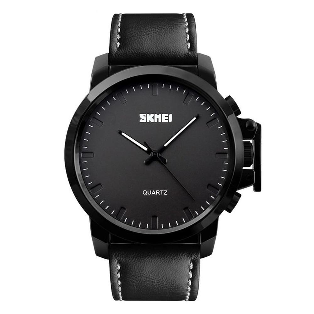 RELOJ SKMEI 1208 Negro Correa Cuero