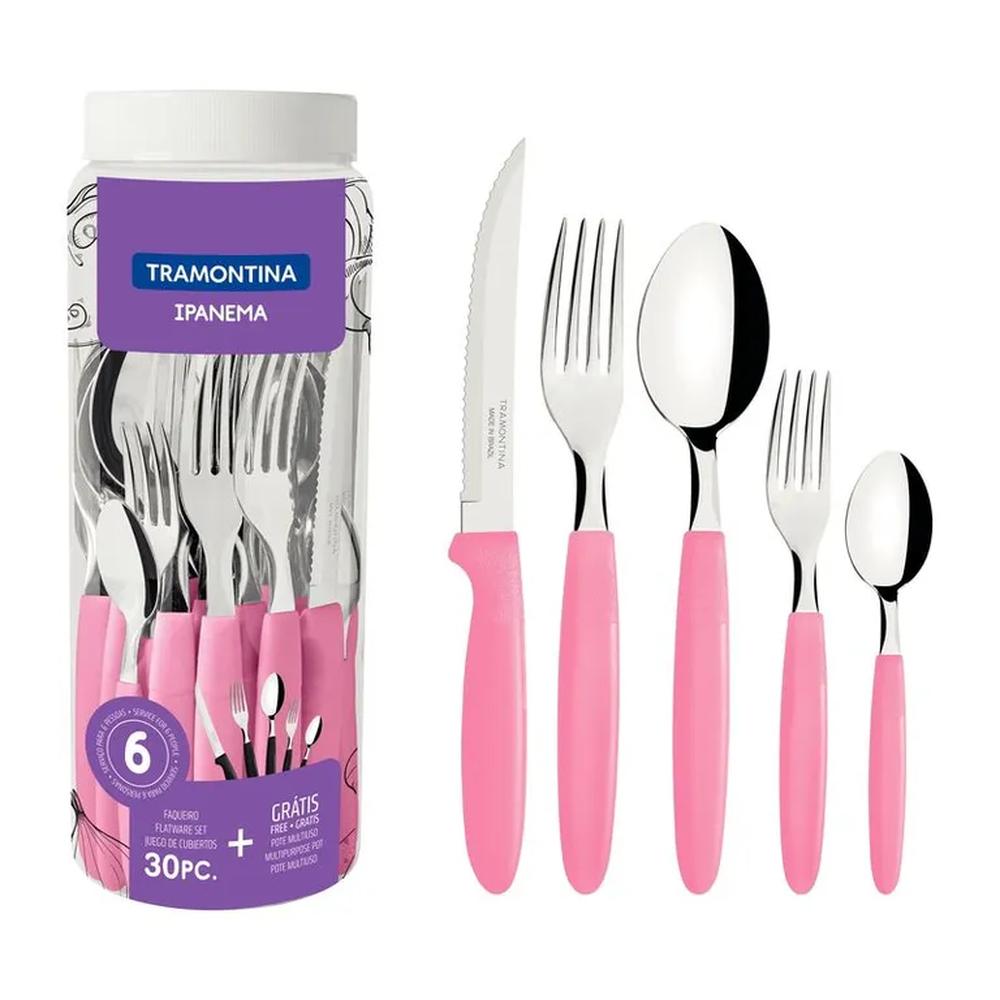 Set de cubiertos x 30 Piezas Tramontina