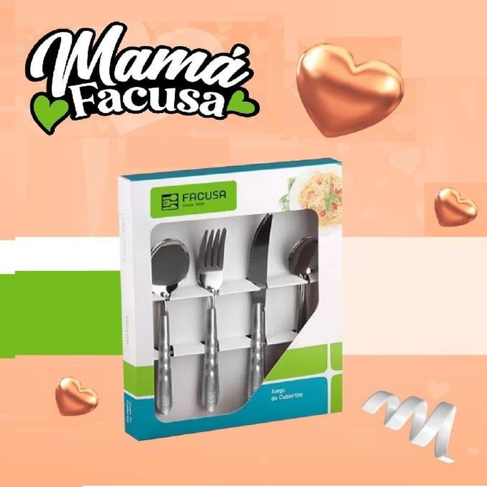 Set de Cubiertos 16 Piezas Facusa