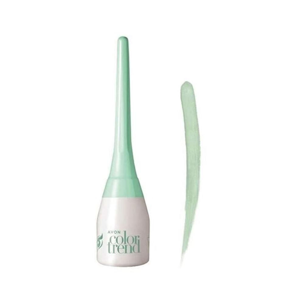 Delineador Líquido Ojos Menta Pastel Color Trend