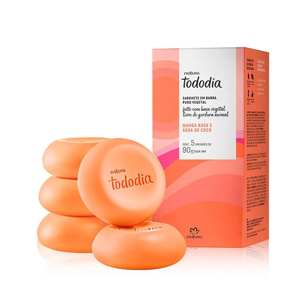 Tododia flor de jengibre y mandarina Caja Jabones x5 und 90g