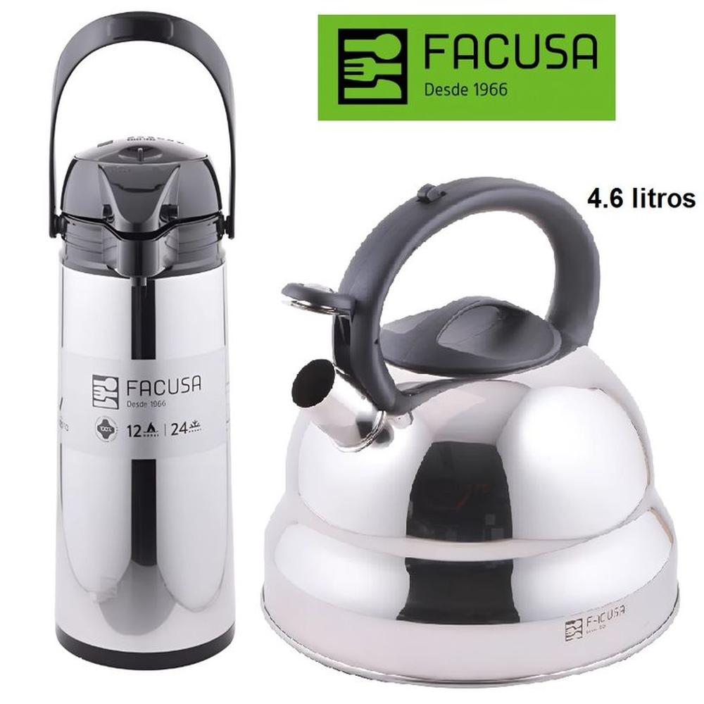 Combo Tetera 4.60 litros + Termo sifon 1.8 litros FACUSA - GARANTIA !