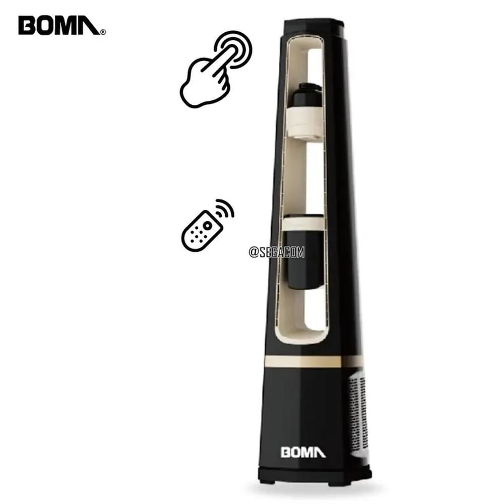 Ventilador de Torre Sin Aspas 5 en 1 -CHICAGO- Black