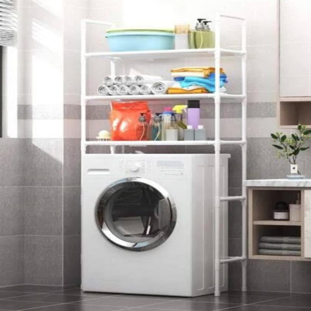 Organizador de Lavanderia Estante de Lavadora Multifuncional 3 Niveles