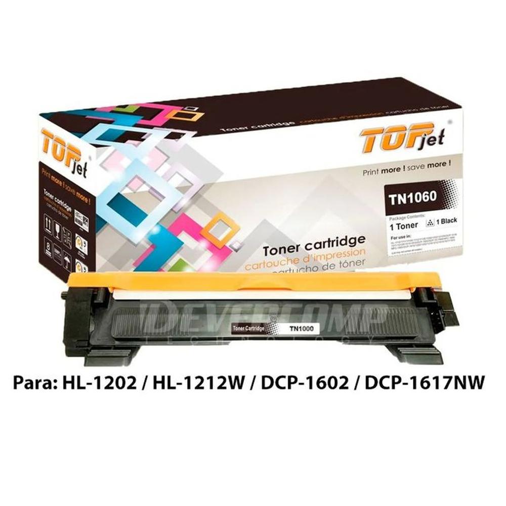 Toner compatible TN-1060 para HL1202 HL1212W 1602 1617NW