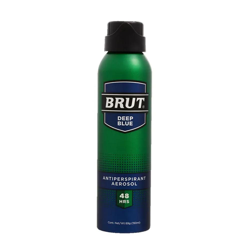 Brut Desodorante Aerosol en Spray Deep Bue 150ML