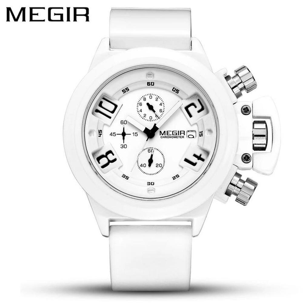RELOJ HOMBRE MEGIR 2002 ANALÓGICO CON CRONOGRAFO