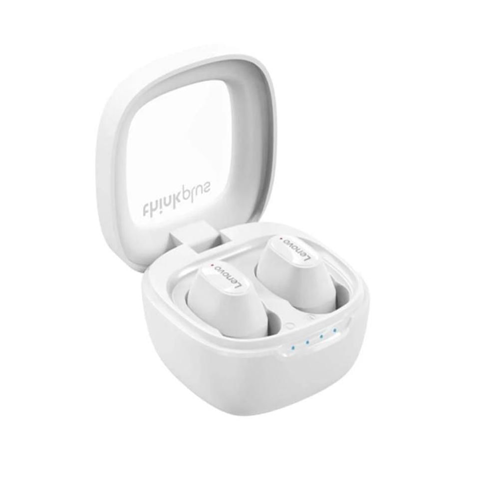 Audífonos Bluetooth Lenovo XT62 BT53 30Hrs BLANCO
