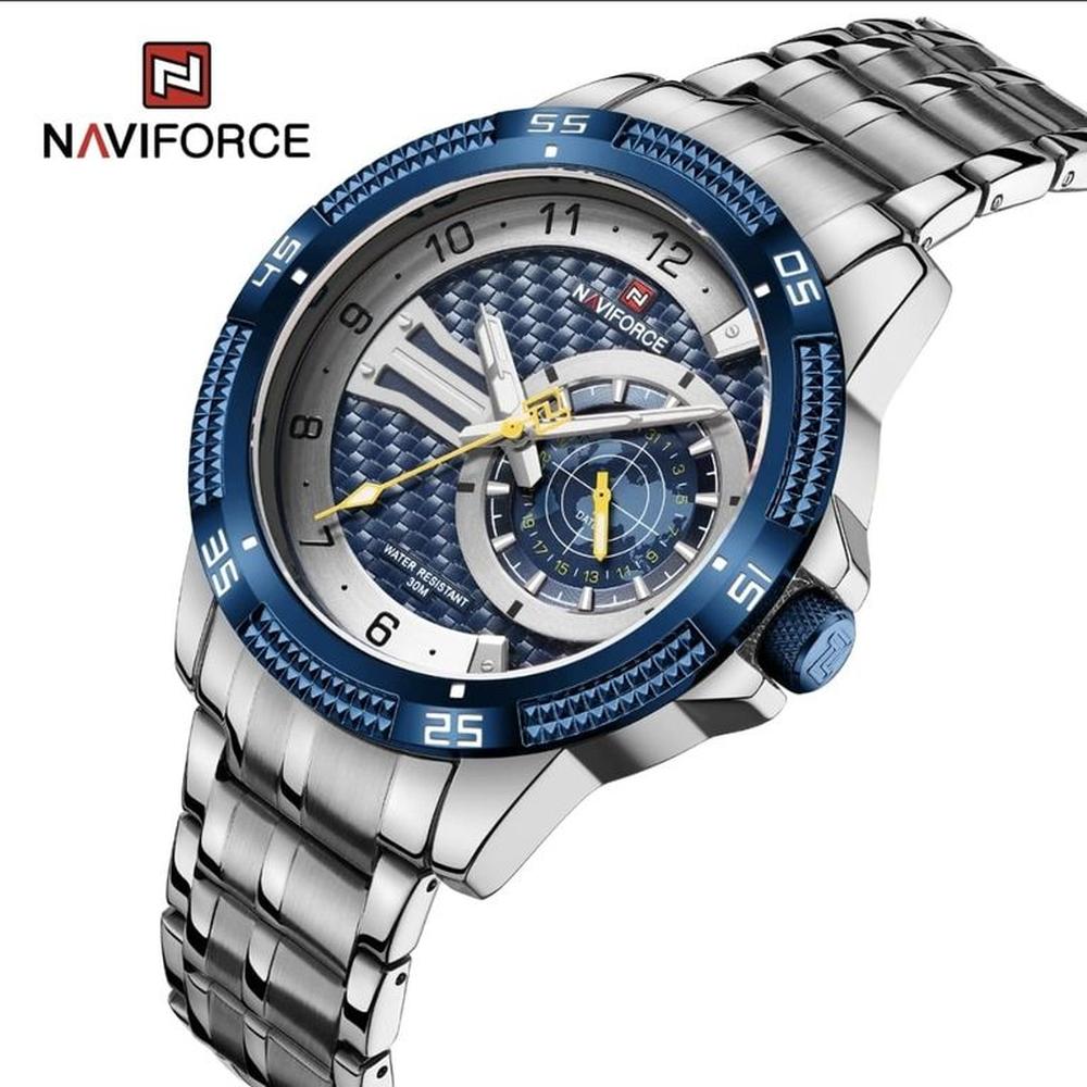 Reloj Naviforce NF9206 Analogo Correa Cuero para Caballero