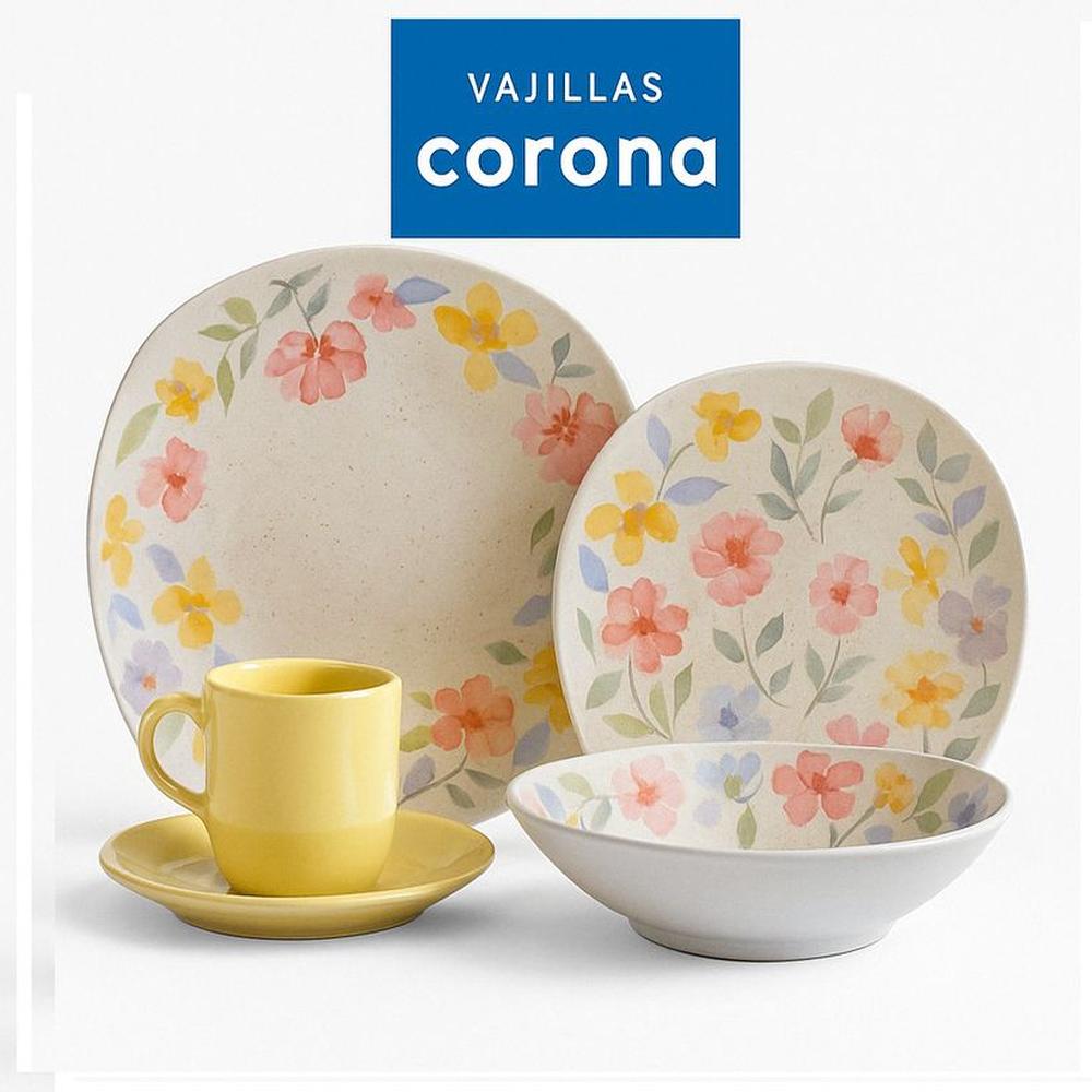 Juego de Vajilla ALISA 20 Piezas Corona