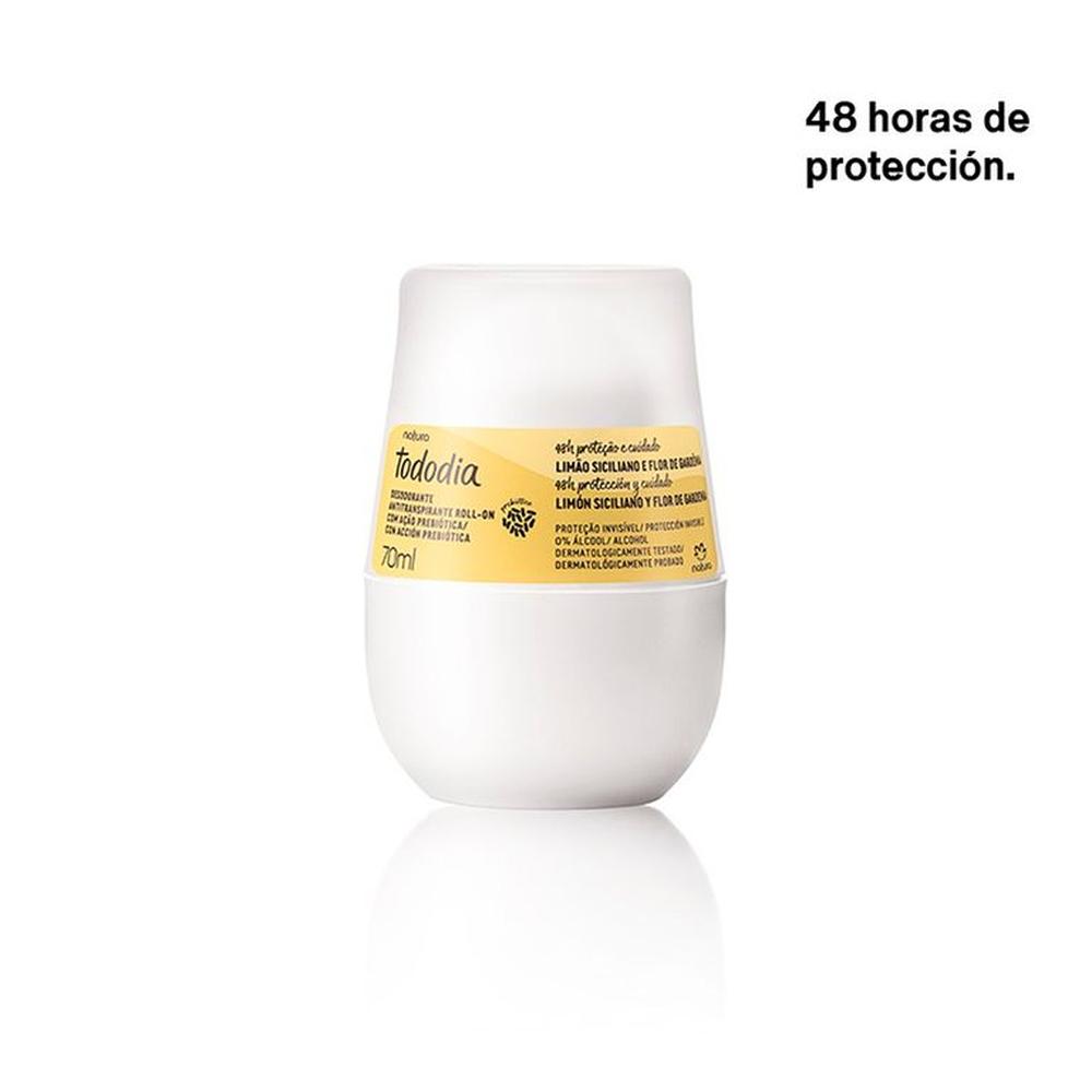 Tododia limón siciliano y flor de gardenia Desodorante Roll On