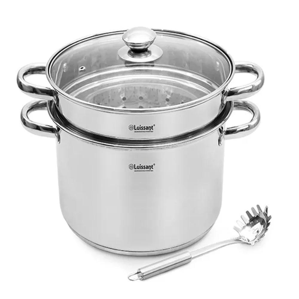 ESPAGUETERA DE ACERO 4 PIEZAS LUISSANT