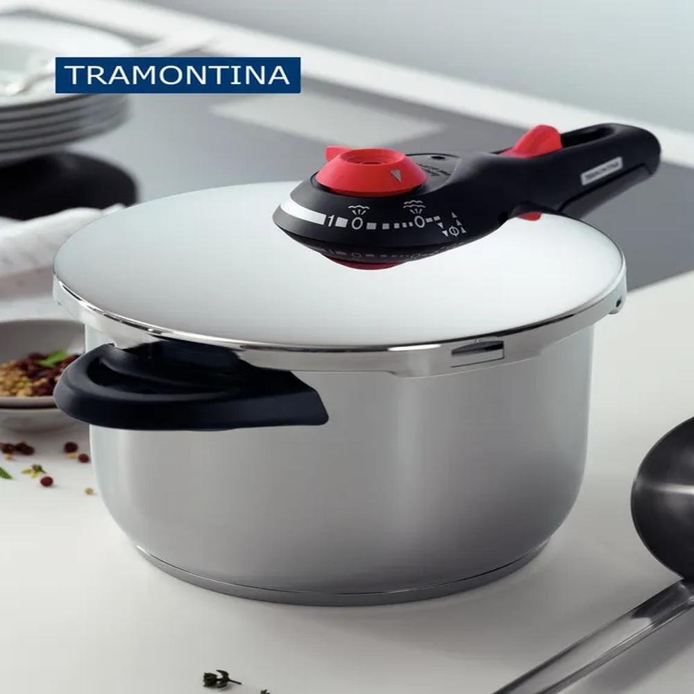Olla a presion TRAMONTINA ACERO INOXIDABLE