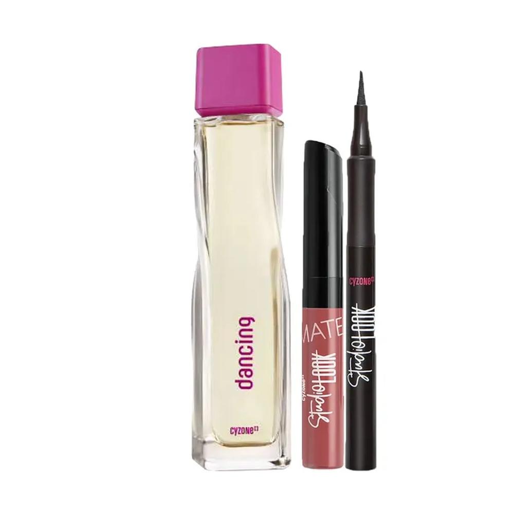 Dancing Perfume de Mujer con Labial y Delineador