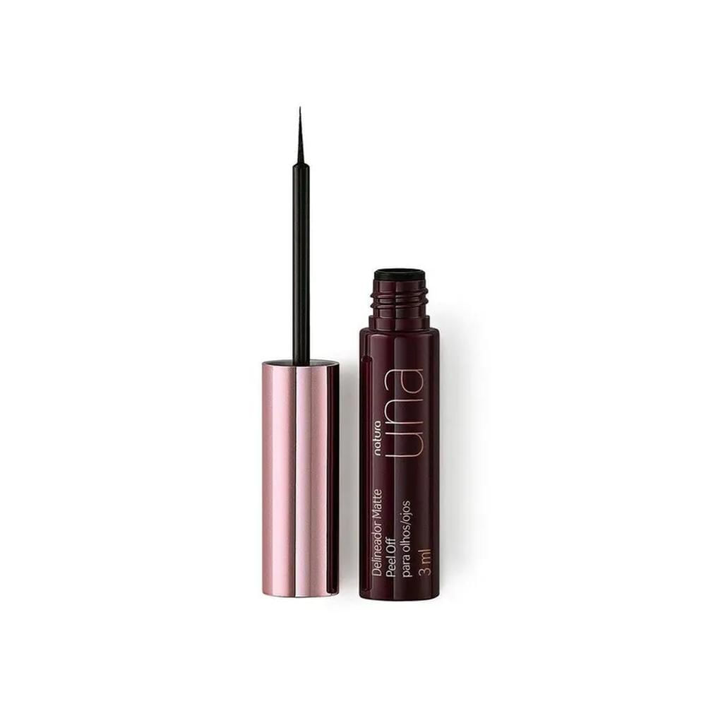 Delineador líquido peel off NEGRO Natura Una