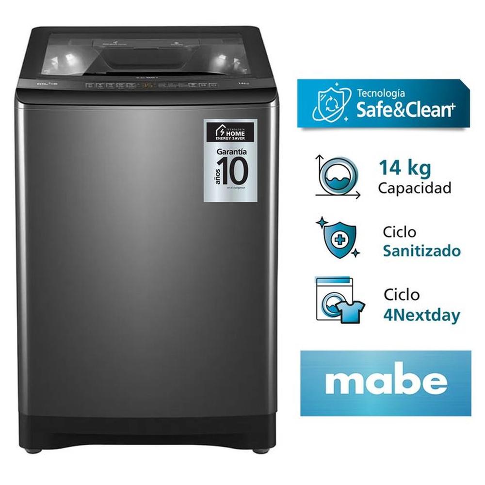 Lavadora Automática Mabe 14kg LMA4120WDGBB0 Diamond Gray