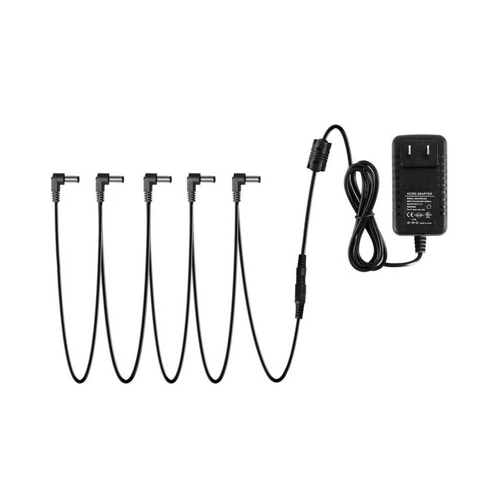 FUENTE DE ALIMENTACIÓN PEDALES 5 SALIDAS SIMULTANEAS DPA-1