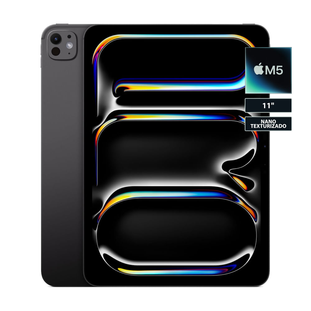 iPad Pro M5 (2025) 11"" Wifi + Cellular 2TB - Glass Nanotexturizado | Space Black