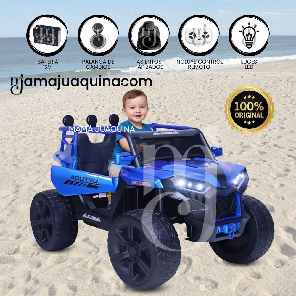 Camioneta para niños BOBCAT Licenssed Blue