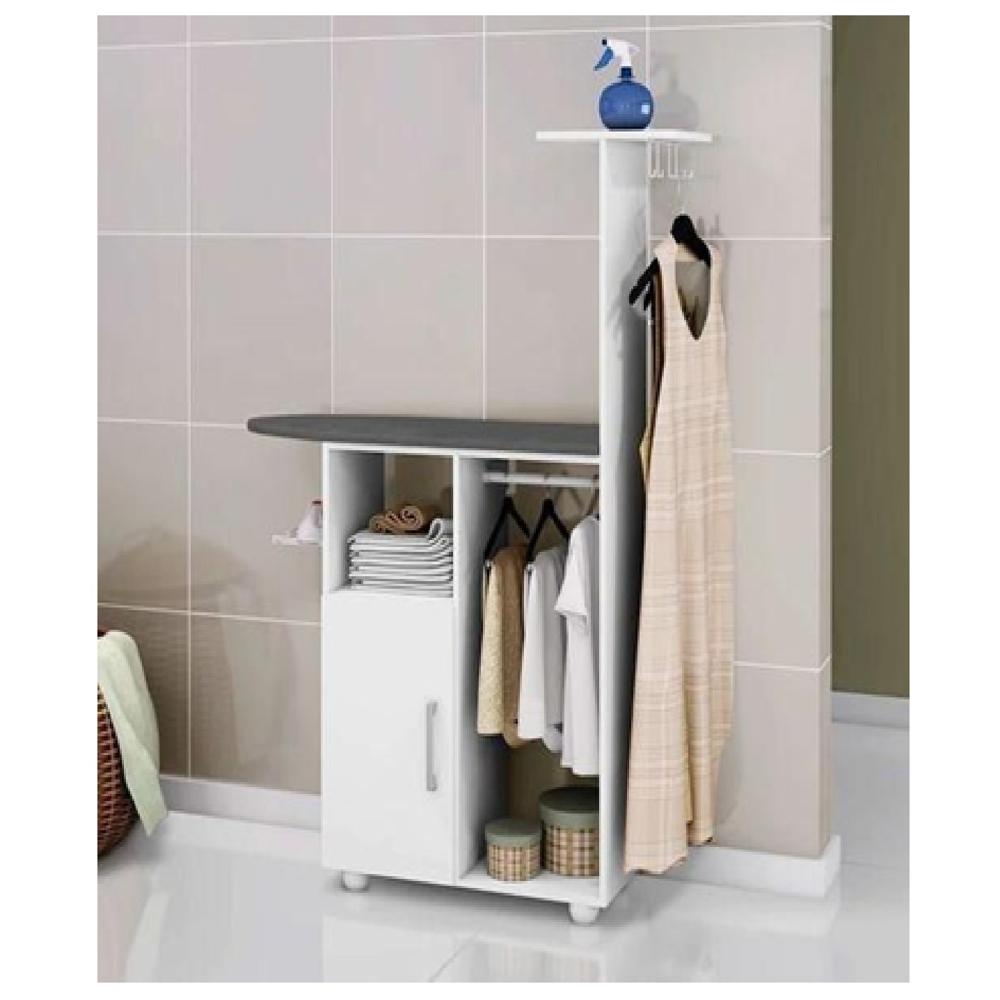 Mesa de Planchar Funcional Isidora color Blanco TU MESITA