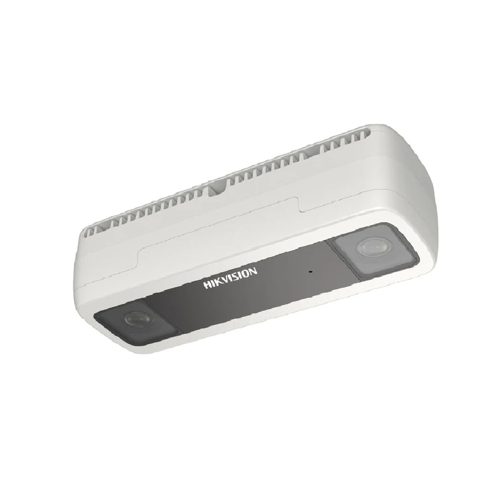 Cámara IP HIKVISION de Conteo de Personas - Doble Lente 2mm, Ideal para Seguridad y Control