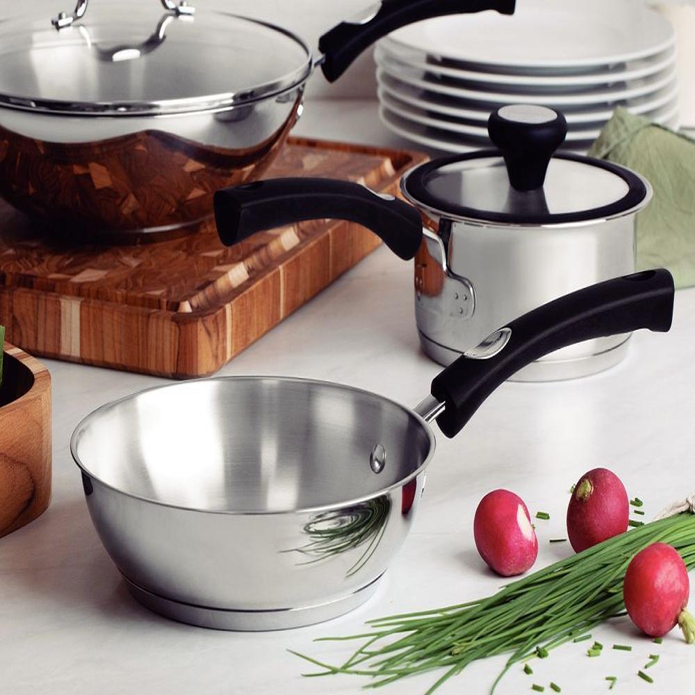 Sartén Acero Inoxidable fondo triple 24 cm Tramontina