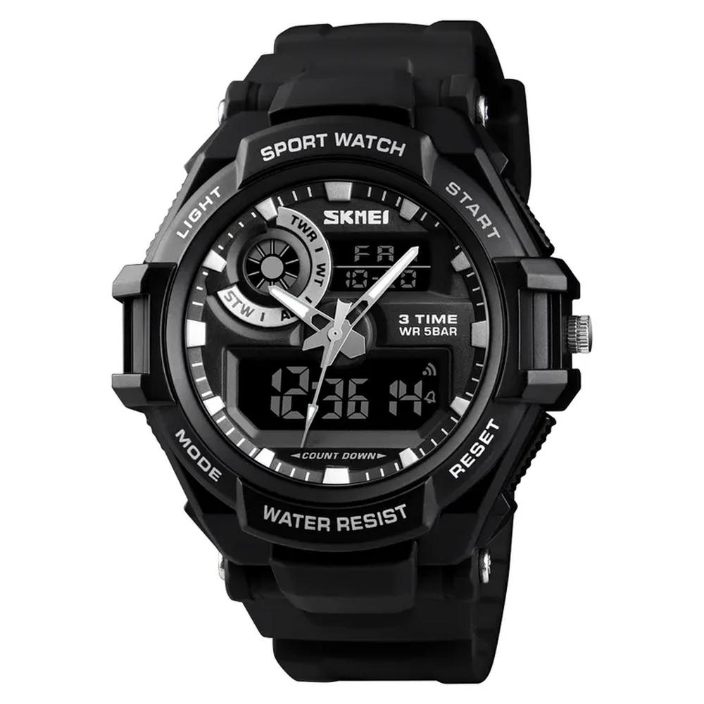 Reloj Skmei 1357 Negro Correa Silicona