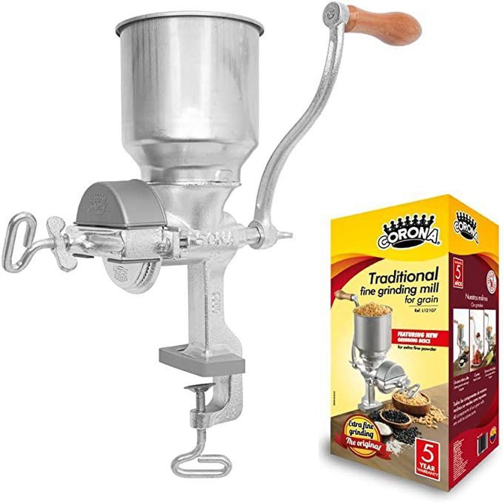 Molino manual para granos marca Corona