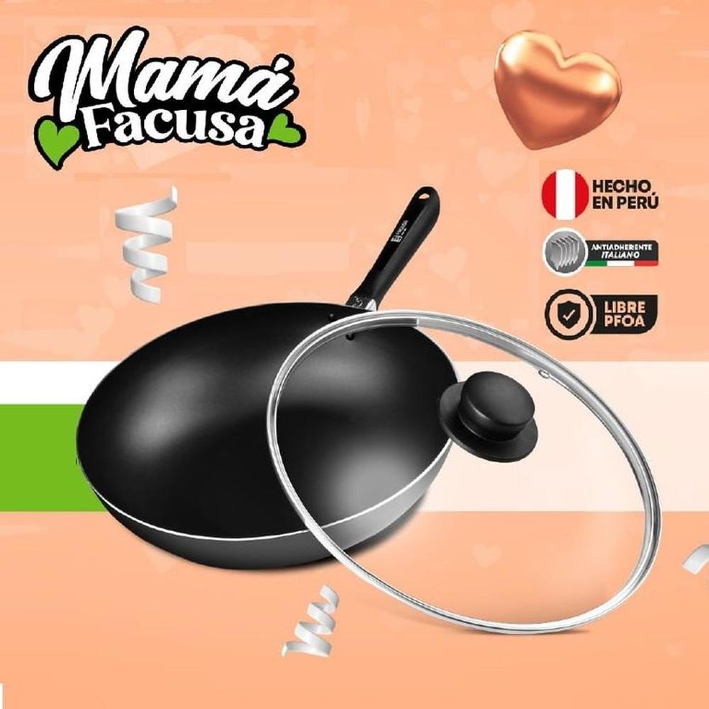Wok  Antiadherente 28 cm 3,6 L FACUSA