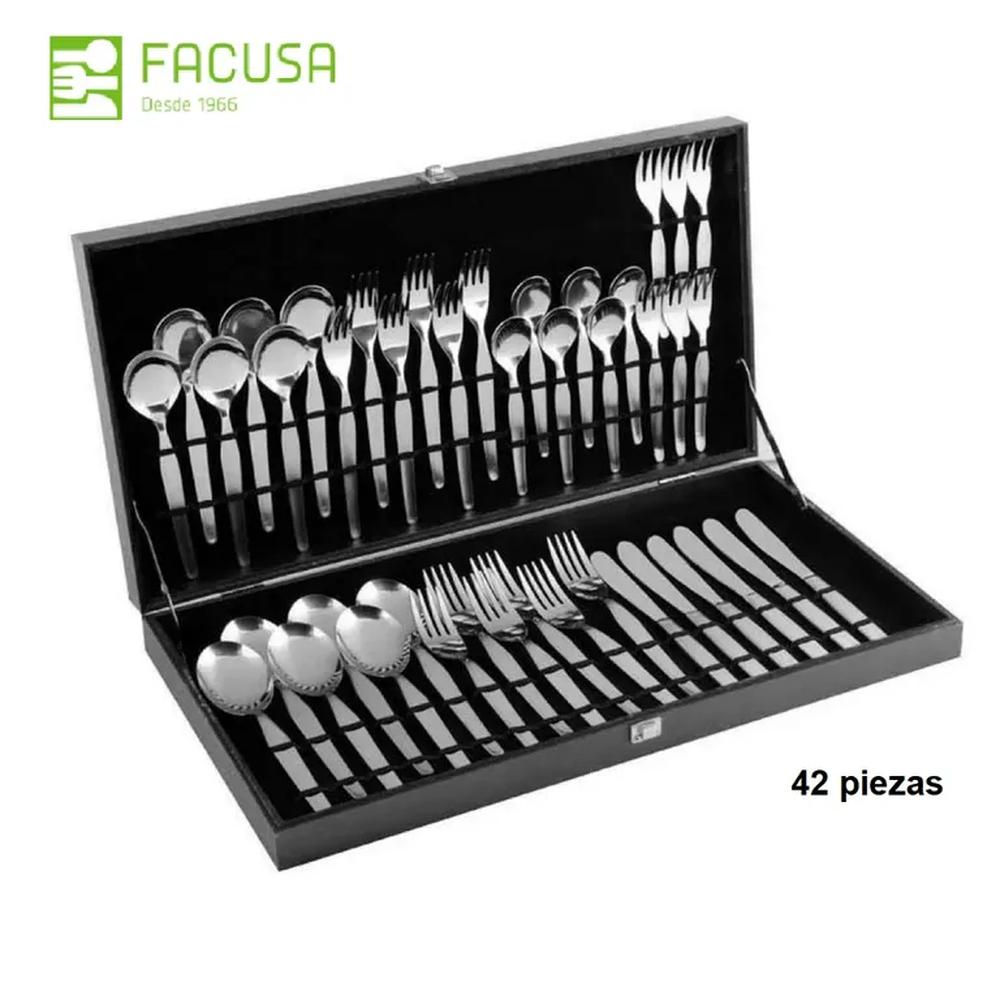Set de Cubiertos Facusa de 42 piezas- Original Facusa