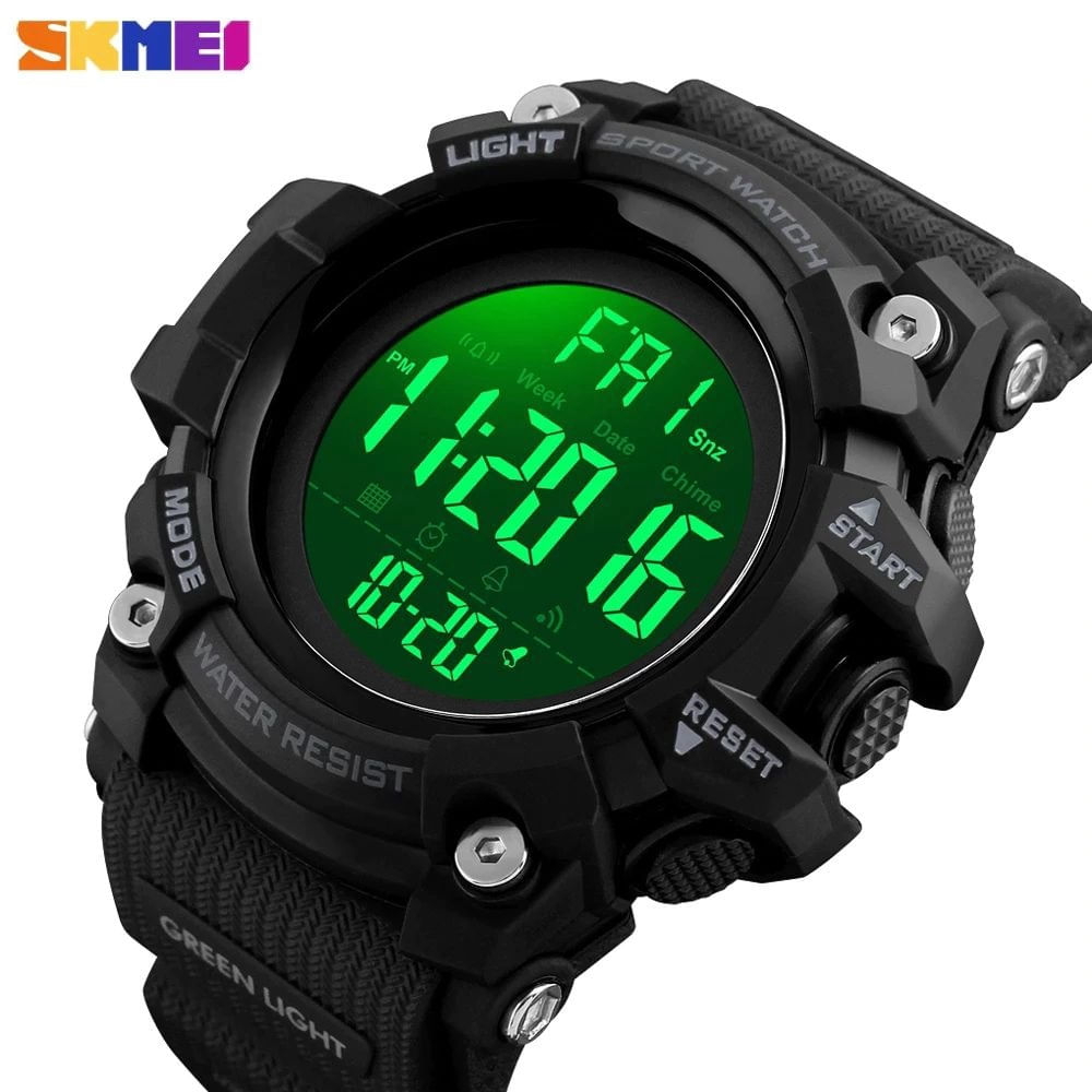 Reloj Skmei 1384 Negro Correa Silicona